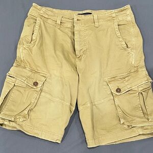 Men's AE Tan Cargo Shorts